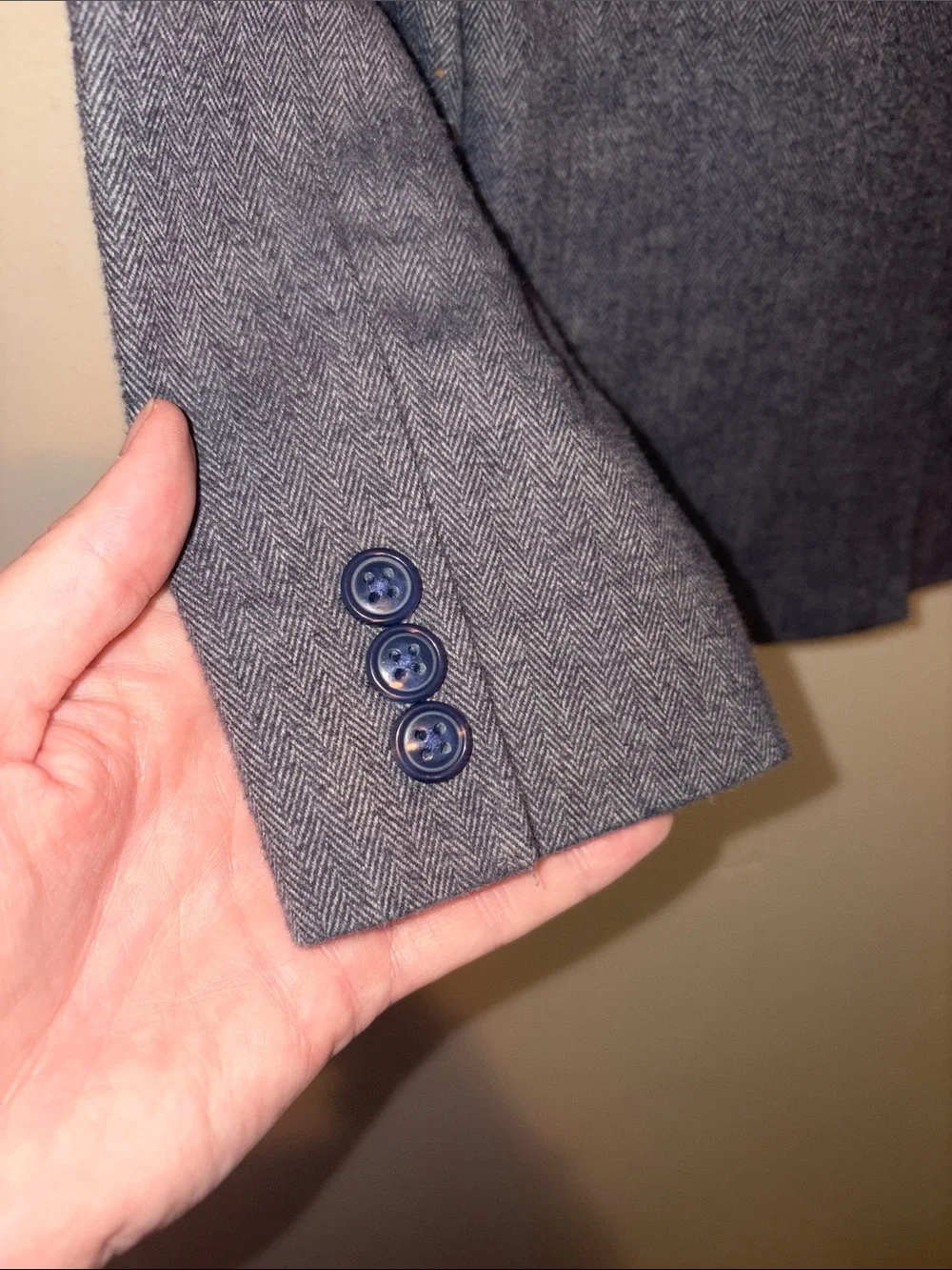 Janie and Jack Boys' Herringbone Tailored Blazer